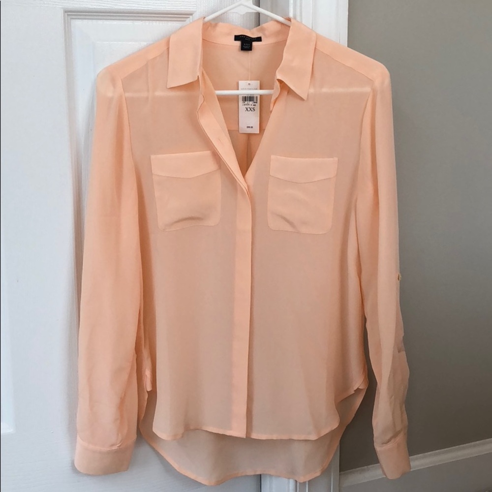 Brand new 100% silk blouse from Ann Taylor.